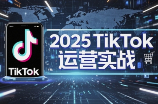 2025TikTok电商运营，掌握TikTok店铺运营核心技巧，实现低成本高转化-云团GO