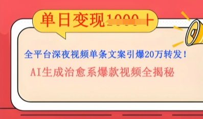 全平台深夜文案新风口:DeepSeek生成百万播放量金句,治愈系内容涨粉速度快4倍-云团GO
